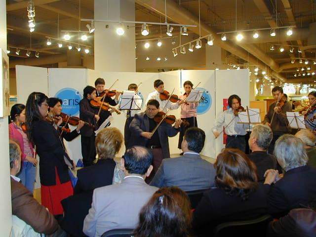 Concierto Orquesta Juvenil de Hualpén con Carlos Cifuentes, director. Concierto Orquesta Juvenil de Hualpén