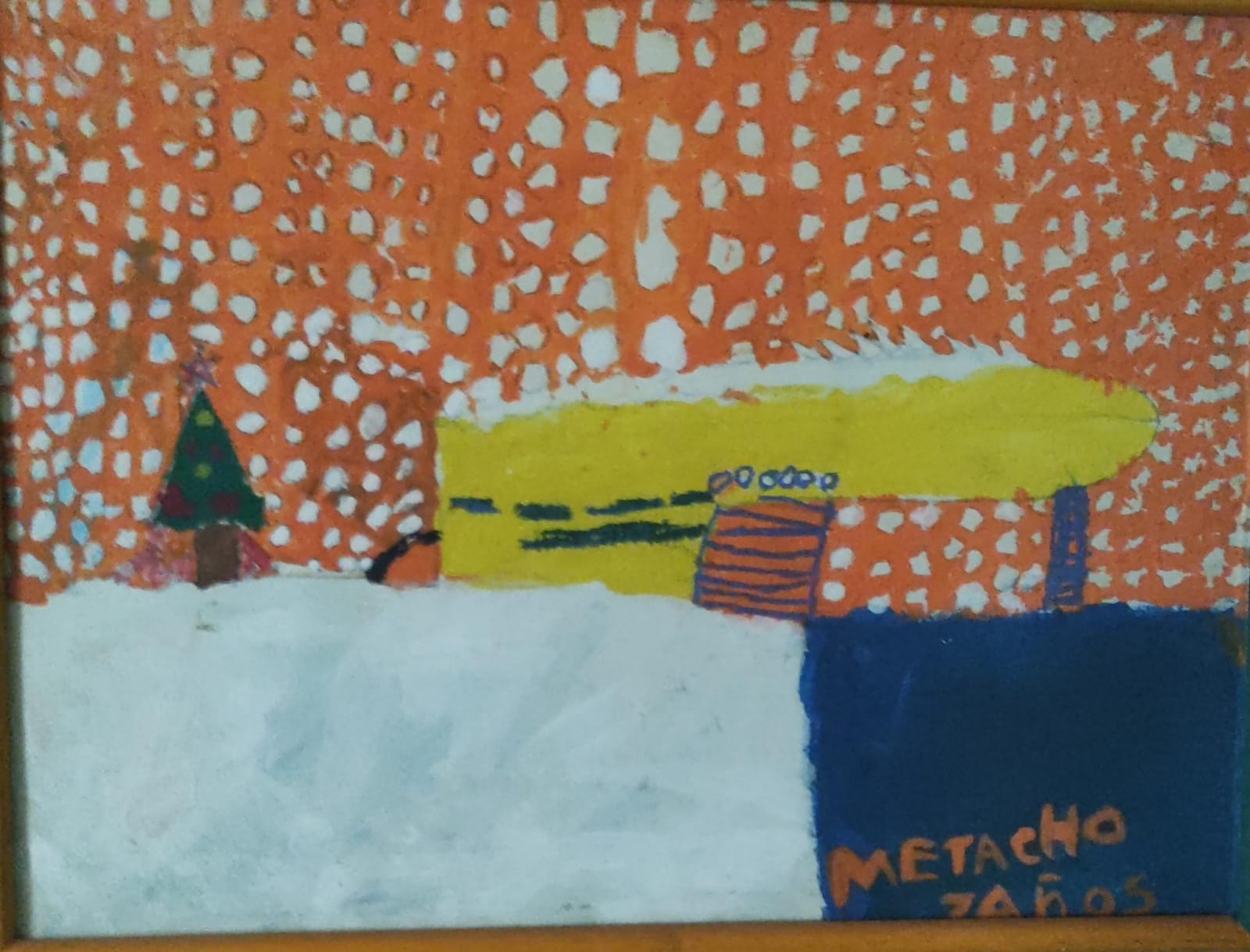 Metacho, Concurso de Pintura Infantil. Navidad, Metacho